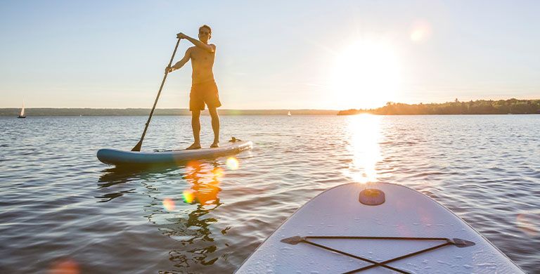 Learn more about how to dress for success on the water with the right clothing for paddleboarding.